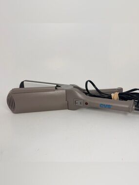 CVS Taupe Travel Flat Iron - Compact Corded Hair Straightener 151